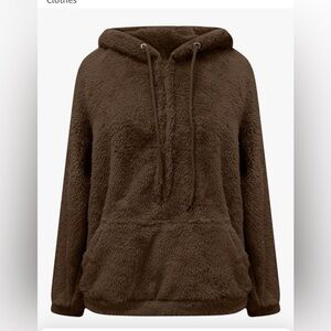 Womens Sherpa Fleece Half Zip Pullover Sweaters with Pocket